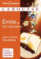 Couverture du livre « Emile » de Rousseau J-J. aux éditions Larousse