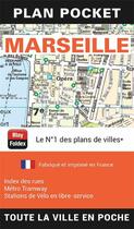 Couverture du livre « Boîte comptoir plan pocket de Marseille (15 exemplaires) » de  aux éditions Blay Foldex