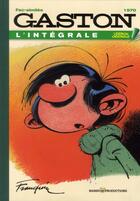 Couverture du livre « Gaston - version originale : Intégrale vol.10 : 1970 » de Andre Franquin aux éditions Marsu Productions