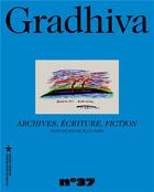 Couverture du livre « GRADHIVA » de Coquet/Debaene aux éditions Quai Branly