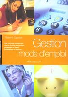 Couverture du livre « Gestion Mode D'Emploi » de Thierry Capron aux éditions Marabout