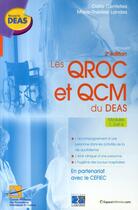 Couverture du livre « Les QROC et QCM du DEAS ; modules 1, 2 et 6 (2e édition) » de  aux éditions Lamarre