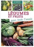 Couverture du livre « Légumes et fruits pour toute l'année » de  aux éditions Artemis