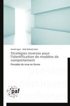 Couverture du livre « Stratégies inverses pour l'identification de modèles de comportement » de  aux éditions Presses Academiques Francophones