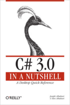 Couverture du livre « C# 3.0 in a Nutshell » de Ben Albahari aux éditions O'reilly Media