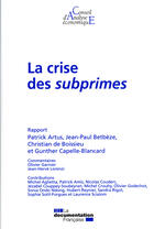 Couverture du livre « La crise des subprimes » de  aux éditions Documentation Francaise
