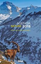 Couverture du livre « Agenda Nature 2018 » de Biosphoto aux éditions Glenat