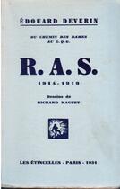 Couverture du livre « R.A.S. du chemin des dames au G.Q.G. 1914-1918 » de Edouard Deverin et Richard Maguet aux éditions Nel