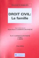 Couverture du livre « Td - La Famille » de Camproux/Hilt/Rhim aux éditions L'hermes