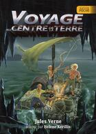 Couverture du livre « Voyage au centre de la terre » de Jules Verne et Helene Kerillis aux éditions Hatier