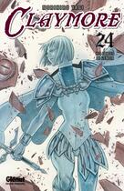 Couverture du livre « Claymore Tome 24 : les forces de l'enfer » de Norihiro Yagi aux éditions Glenat