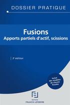 Couverture du livre « Fusions » de Redaction Efl aux éditions Lefebvre