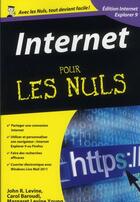 Couverture du livre « Internet 12e poche pour les nuls » de Levine/Baroudi/Young aux éditions First Interactive