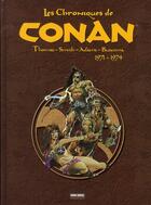 Couverture du livre « Les chroniques de Conan : Intégrale vol.1 : 1971-1974 » de Neal Adams et Barry Smith et John Buscema et Roy Thomas aux éditions Panini