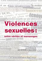 Couverture du livre « Violences sexuelles : entre vérités et mensonges » de Leonhard Julie aux éditions Pu De Nancy