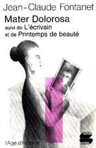 Couverture du livre « Mater Dolorosa Ps65 » de Fontanet Jean Claude aux éditions L'age D'homme
