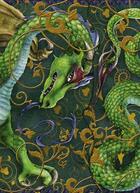 Couverture du livre « Carnet dragon » de  aux éditions Encre Violette