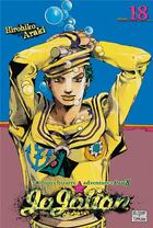 Couverture du livre « Jojo's bizarre adventure - saison 8 ; Jojolion Tome 18 » de Hirohiko Araki aux éditions Delcourt