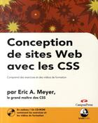 Couverture du livre « Conception de sites web avec les css » de Eric Meyer aux éditions Informatique Professionnelle