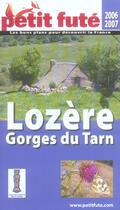 Couverture du livre « Lozere, gorges du tarn (edition 2006-2007) » de Collectif Petit Fute aux éditions Le Petit Fute