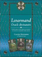 Couverture du livre « Lenormand oracle divinatoire ; coffret » de Caitlin Matthews aux éditions Guy Trédaniel