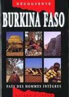 Couverture du livre « Burkina faso » de Sylviane Janin aux éditions Olizane