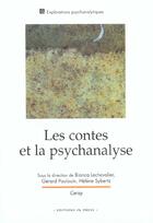 Couverture du livre « Contes et la psychanalyse (les) » de Lechevalier/Poulouin aux éditions In Press