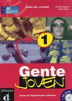 Couverture du livre « Gente joven 1 ; espagnol ; libro del alumno » de  aux éditions La Maison Des Langues