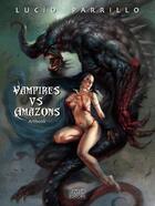 Couverture du livre « Vampires vs amazons » de Lucio Parrillo aux éditions Pavesio