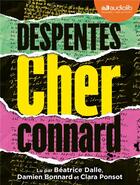 Couverture du livre « Cher connard - livre audio 1 cd mp3 » de Virginie Despentes aux éditions Audiolib