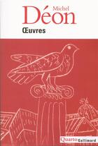 Couverture du livre « Oeuvres » de Michel Deon aux éditions Gallimard