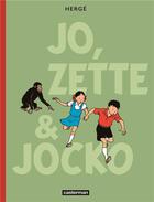 Couverture du livre « Les aventures de Jo, Zette et Jocko : Intégrale » de Herge aux éditions Casterman