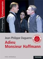 Couverture du livre « Adieu monsieur Haffmann » de Jean-Philippe Daguerre aux éditions Magnard