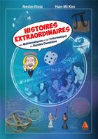 Couverture du livre « Histoires extraordinaires des mathématiques et de l'informatique en bandes dessinées » de Nesim Fintz aux éditions Anfortas