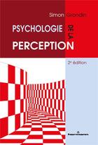 Couverture du livre « Psychologie de la perception (2e édition) » de Simon Grondin aux éditions Hermann
