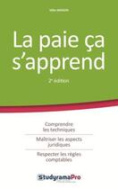 Couverture du livre « La paie ça s'apprend » de Gilles Masson aux éditions Studyrama