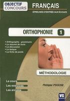 Couverture du livre « Objectif Concours Francais Orthophonie » de P. Perrine aux éditions Vernazobres Grego