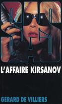 Couverture du livre « SAS T.80 ; l'affaire Kirsanov » de Gerard De Villiers aux éditions Malko