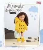 Couverture du livre « Vêtements de poupées à tricoter » de Hotte Nathalie aux éditions Marie-claire