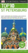 Couverture du livre « TOP 10 ; St Petersburg » de  aux éditions Dorling Kindersley