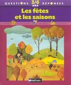 Couverture du livre « Fetes et les saisons » de Vandewiele/Gambini aux éditions Nathan