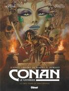 Couverture du livre « Conan le Cimmérien : le dieu dans le sarcophage » de Emmanuel Civiello et Doug Headline aux éditions Glenat