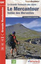 Couverture du livre « Traversée du Mercantour (édition 2015) » de  aux éditions Ffrp