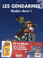 Couverture du livre « Les gendarmes T.3 ; radar-dare ! » de David Lunven et Jenfevre et Olivier Sulpice aux éditions Bamboo