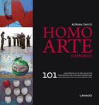 Couverture du livre « Homo arte ; omnibus ; 101 confidences of an art collection » de Adrian David aux éditions Lannoo