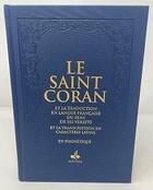 Couverture du livre « Saint Coran » de Revelation aux éditions Albouraq