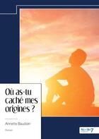 Couverture du livre « Où as-tu caché mes origines ? » de Annette Baudoin aux éditions Nombre 7