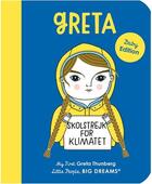 Couverture du livre « Little people big dreams my first greta thunberg (board book) /anglais » de Sanchez Vegara Isabe aux éditions Frances Lincoln