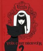Couverture du livre « Emily the strange ; voir c'est décevoir » de Rob Reger aux éditions Seuil