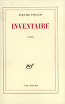 Couverture du livre « Inventaire » de Bernard Pingaud aux éditions Gallimard (patrimoine Numerise)